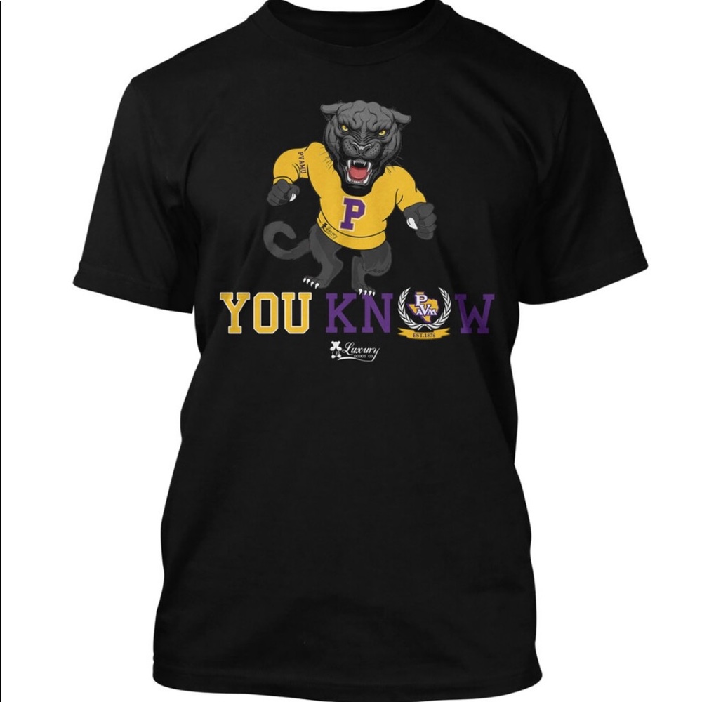 Pvamu Panther Mascot You Know Shirt